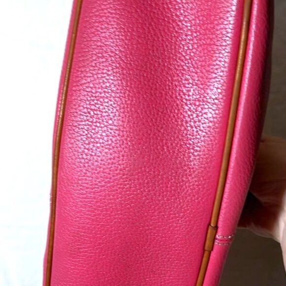 Dooney & Bourke Pink Pebbled Leather Bag - GUC - Picture 5 of 9